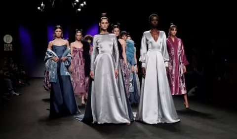 Diseños y colores en las pasarelas de Madrid