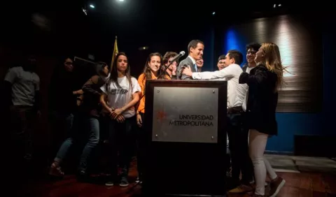 Excandidato presidencial da su apoyo a Juan Guaidó  