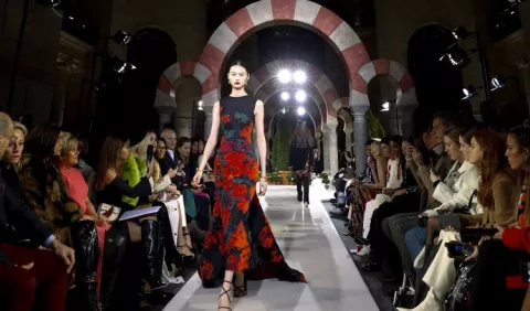 Pasarela de Oscar de la Renta en Nueva York