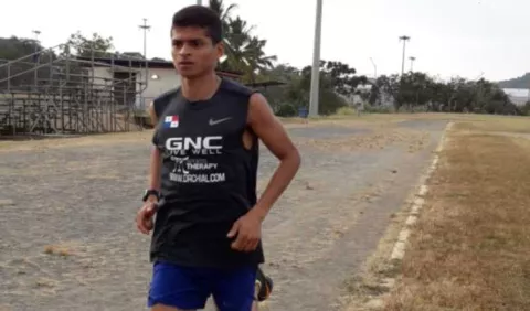 Fondista panameño Edwin Rodríguez busca  marca olímpica 