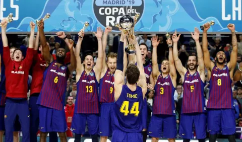 Barça se lleva la Copa del Rey en baloncesto