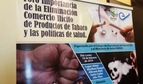  Buscan frenar el  comercio ilícito de  tabaco 