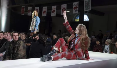 El aire alternativo de la pasarela  londinense 