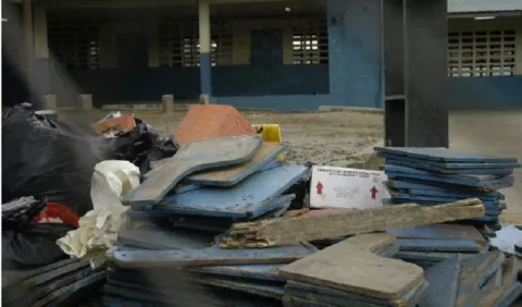 Estado de las  escuelas, resultado  de la falta de planificación  educativa     