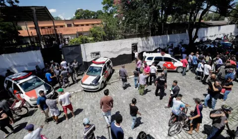Sospechoso por  masacre escolar,   ante  autoridades