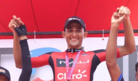 Ciclista panameño Roberto González, firmado en Italia