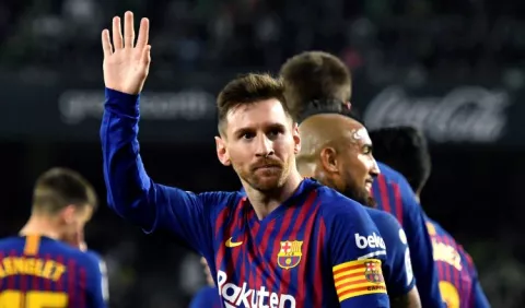 Messi se muestra humilde tras exhibición contra el Betis