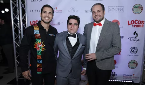 Alfombra roja del filme 'Locos al poder'