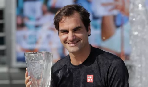 Roger Federer  se impone en el  Abierto de Miami