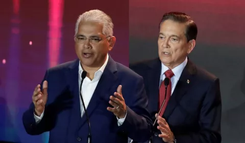 José Isabel Blandón y Laurentino Cortizo adelantan ministro