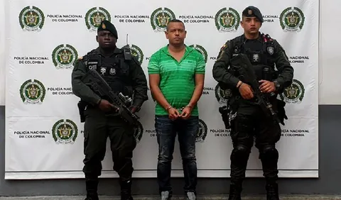 Cae 'Olindillo', presunto narco colombiano que solicita EE.UU.