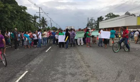 Más protestas en Bocas