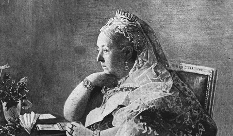 Huella de la reina Victoria