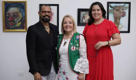 Velada por apertura de exposición