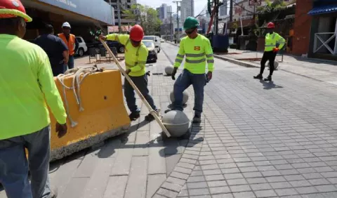 Alcaldía resuelve problema de inundaciones en calle Uruguay 