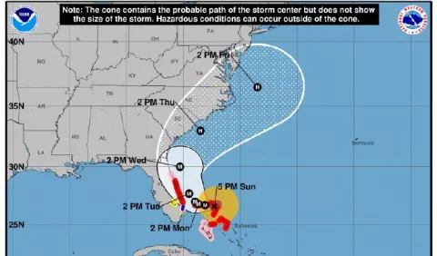 Huracán Dorian devasta las islas Ábaco, en el noroeste de Bahamas