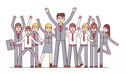 La alegría puede ser prioritaria en el trabajo