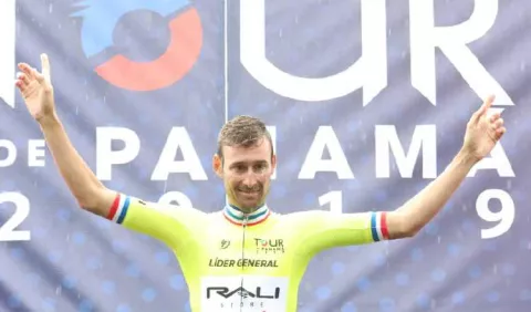Fabricio Ferrari le sacó tres segundos a Bonilla en el Tour de Panamá