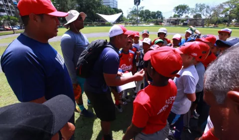 La selección sub-10 de béisbol  de Panamá debe ser agresiva en su juego