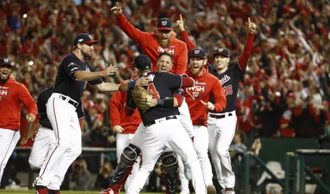 Los Nacionales de Washington esperan rival para la Serie Mundial