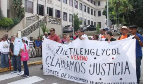 Víctimas de dietilenglicol están a la espera de  ser certificados