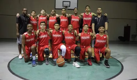 Panamá busca revalidar título regional en baloncesto Sub-14