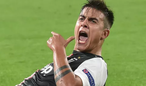 Paulo Dybala con una buena noche