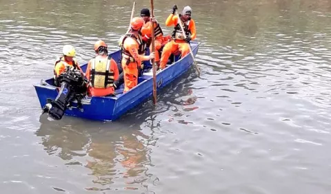 Búsqueda de desaparecido en el río Juan Díaz es suspendida