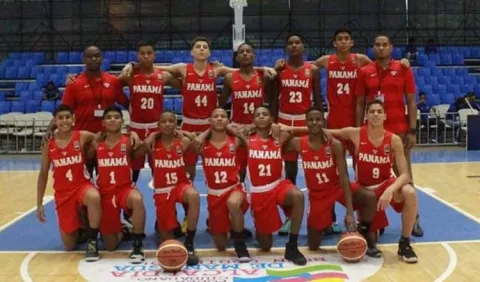 Panamá celebra el oro ante Nicaragua en el baloncesto U14