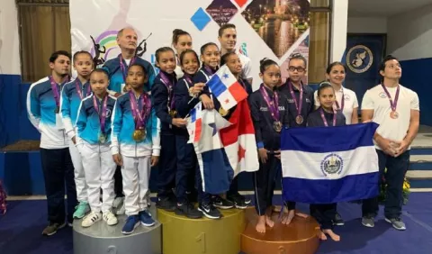 Panamá destaca en la gimnasia artística regional