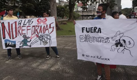 Protestas contra las reformas se van apagando
