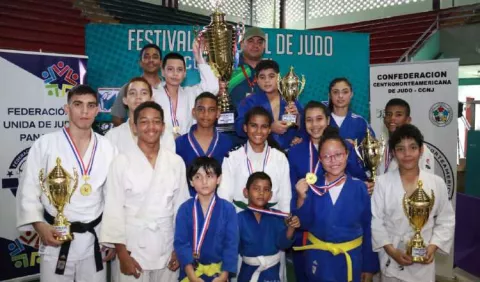 Judocas citadinos brillaron en el Festival Nacional 