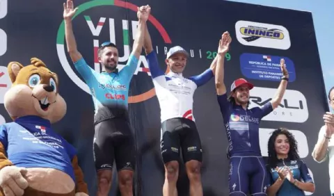 Foráneos mandan en  inicio de la Vuelta a Chiriquí