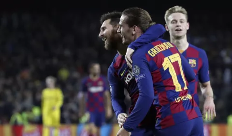Messi y Griezmann son elogiados por Valverde