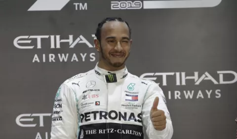 Lewis Hamilton, orgulloso y agradecido con su equipo