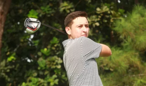 Panameño Juan Marco Arosemena jugará contra los mejores en el golf universitario de EE.UU.