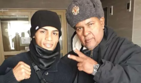'Gallito' Batista se adapta al frío de Rusia
