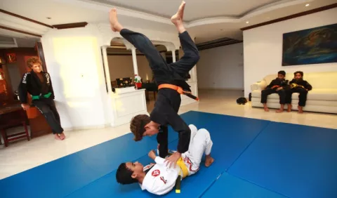 El jiu-jitsu cambió la vida de Sebastián Goldner 