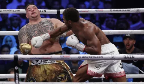 Andy 'El Gordito' Ruiz  pone de excusa el sobrepeso en su derrota ante Joshua