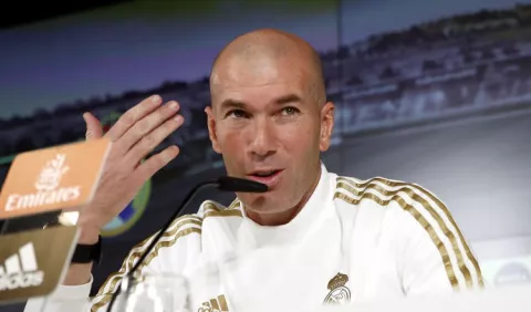 Zinedine Zidane no habla de las protestas convocadas para el día del clásico