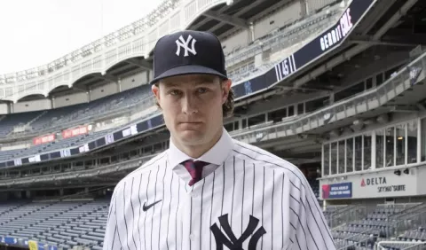 Gerrit Cole se cortó la barba para cumplir con las normas de los Yanquis