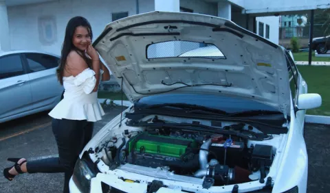 Nicole Díaz, una brava al volante que rompe estereotipos