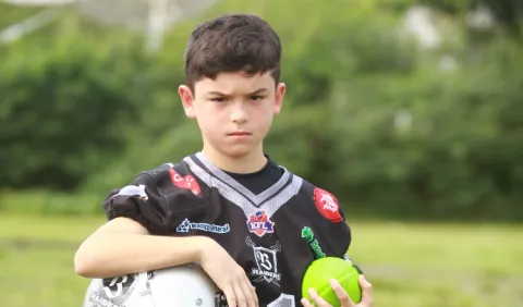 Lucas Norte, un enamorado del deporte