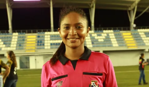 Pamela Bernal, seducida por el arbitraje