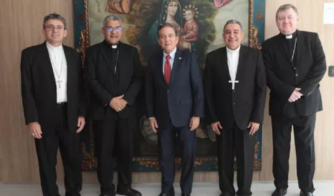 Cortizo presenta informe a los obispos de la Iglesia católica