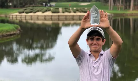 Samuel Durán gana en el Copperhead Course, cancha que acoge torneos del PGA Tour