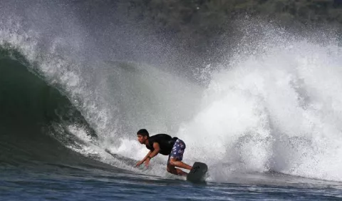 Habrá surf en Santa Catalina