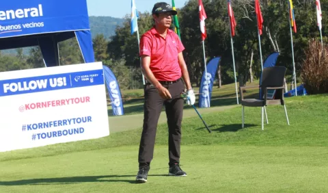 Augusto Núñez se apartó del golf por su familia 