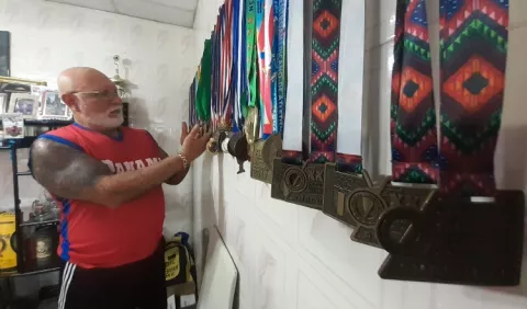 Veterano, ejemplo de lucha y fortaleza