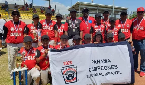 Coclé sigue mandando en Pequeñas Ligas, dice su técnico  tras triunfo en el Nacional Infantil